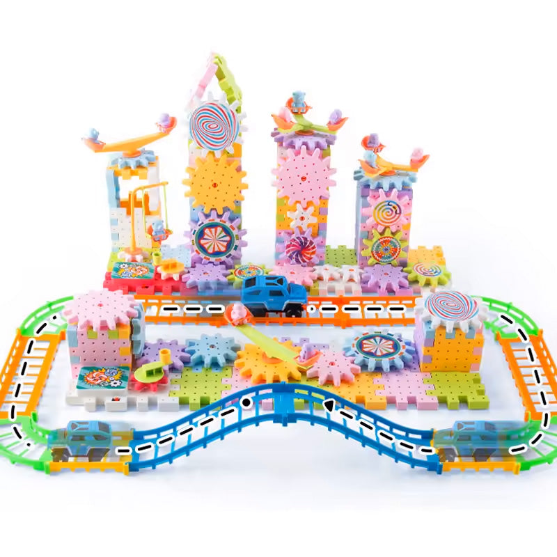 Bunter Drehspaß-Baukasten